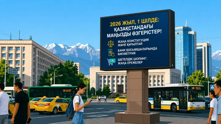 1 шілдеден бастап қазақстандықтардың өмірінде не өзгереді