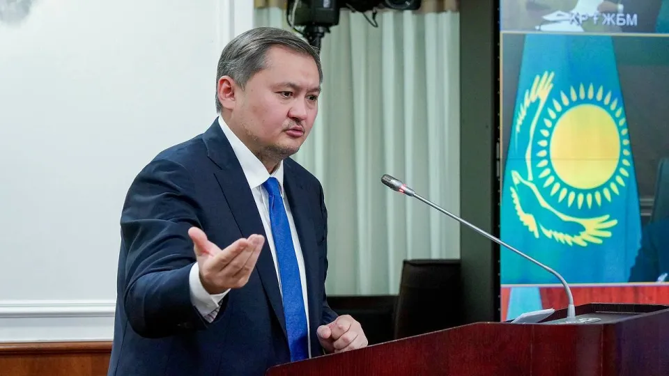 Ғылым министрі Саясат Нұрбек. Фото: Primeminister.kz