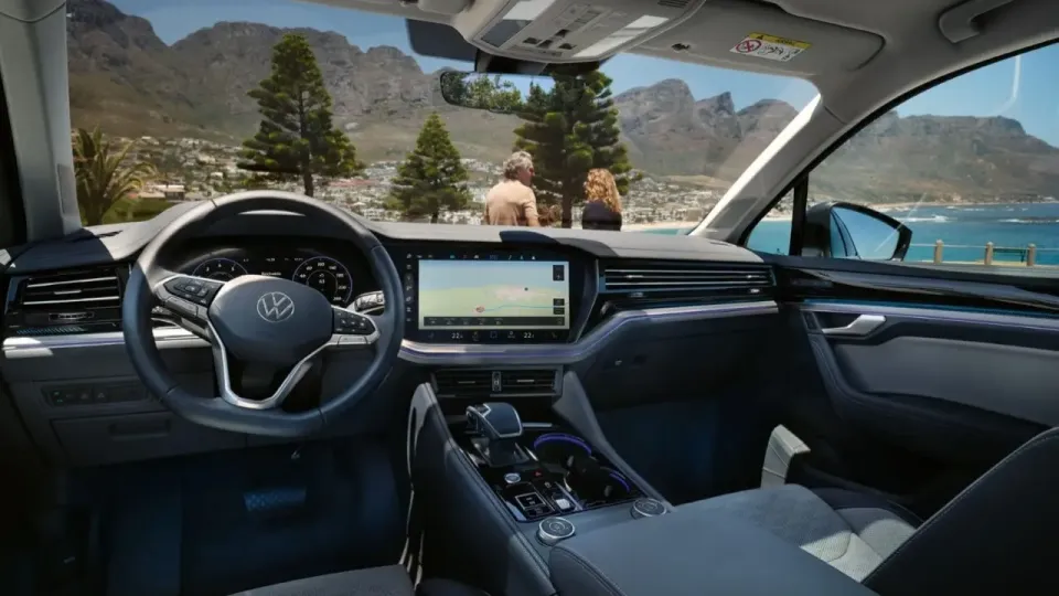 Жаңартылған Volkswagen Touareg