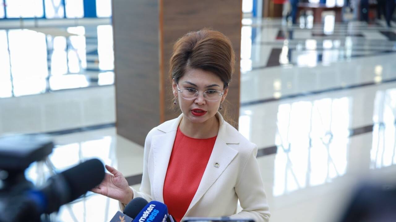 Мәдениет және ақпарат министрі Аида Балаева. Фото: Информбюро порталы