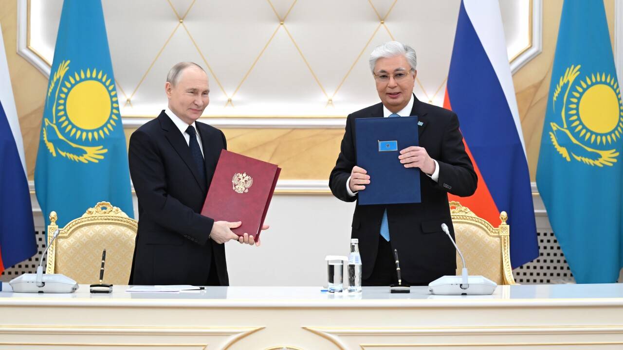 Қазақстан және Ресей президенттері стратегиялық әріптестікті тереңдету туралы бірлескен мәлімдеме жасады