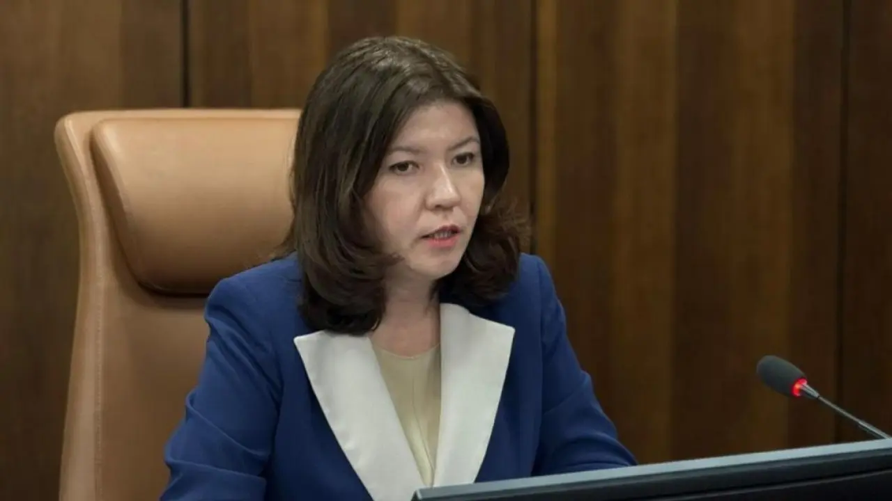 Оқу-ағарту министрі Жұлдыз Сүлейменова. Фото: Gov.kz