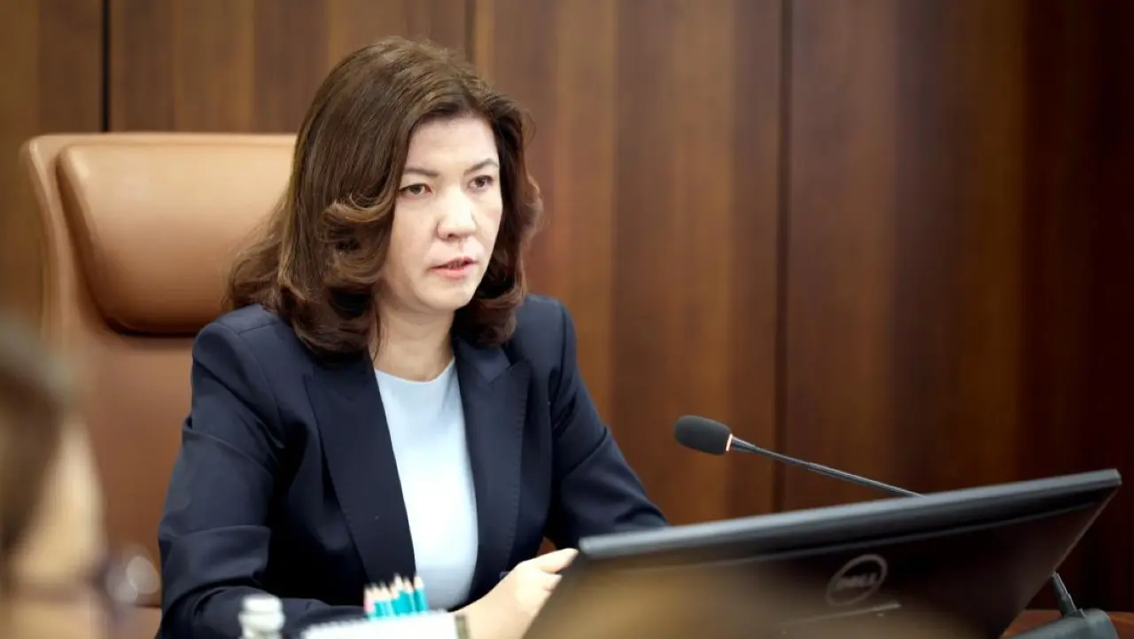 Оқу-ағарту министрі Жұлдыз Сүлейменова. Фото: Gov.kz