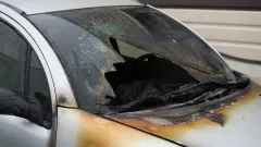 Обгоревшие останки человека нашли в машине в Алматинской области. Полиция задержала подозреваемого в убийстве