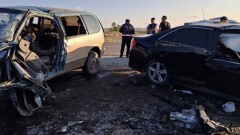 Шесть человек погибли в аварии на трассе близ Караганды