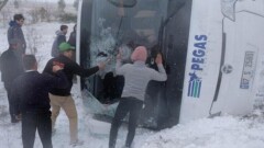 Два автобуса с туристами попали в ДТП в Турции. Один человек погиб, более 30 пострадали
