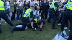 300 протестующих, выступающих в поддержку палестинцев, задержала полиция в кампусах университетов США