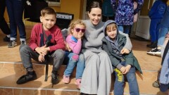 Анджелина Джоли приехала в Украину