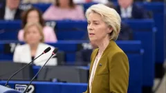Европарламент вновь голосовал по вотуму недоверия Урсуле фон дер Ляйен                                                                                                                                                                                         