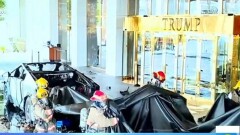 Tesla взорвалась у отеля Трампа в Лас-Вегасе: подозреваемый был военнослужащим