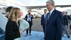 Премьер-министр Италии Джорджа Мелони прибыла в Астану