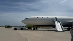 В аэропорту Орландо в США загорелся самолёт с 282 пассажирами на борту