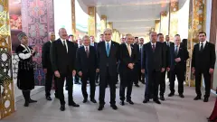 Токаев и главы государств СНГ посетили фестиваль национальных блюд в Туркменистане