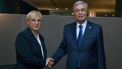 Токаев провёл переговоры с президентом Словении Наташей Пирц-Мусар