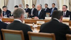 Токаев провёл переговоры с Путиным в расширенном составе