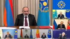 Токаев принял участие в сессии совета ОДКБ по ситуации на армянско-азербайджанской границе