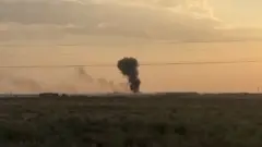 Хлопок боеприпаса произошёл во время пожара на территории воинской части в Арыси
