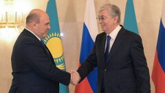 Касым-Жомарт Токаев встретился с Михаилом Мишустиным