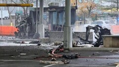 На мосту у Ниагарского водопада между США и Канадой взорвался автомобиль
