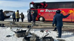 Авария с 26 авто в Жамбылской области: четверо пострадавших находятся в реанимации