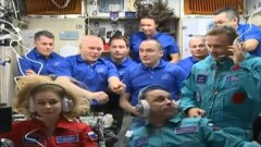 О первых впечатлениях в космосе рассказали прибывшие на МКС актриса и режиссёр