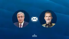 Король Испании поблагодарил президента Казахстана