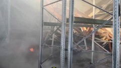 Склад с игрушками потушили спустя 11 часов в Астане