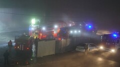 В Алматы горит рынок "Салем"