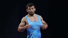 Борец Демеу Жадраев завоевал серебряную медаль на Олимпиаде в Париже