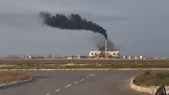 Чёрные клубы дыма над городом напугали жителей Актау
