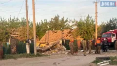 Взрыв и обрушение частного дома произошло в Актобе, погиб человек 