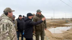Территория с высоким риском: Бозумбаев проверил ситуацию с паводками в Актюбинской области