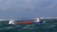 Сухогруз из Ирана потерпел бедствие в Каспийском море
