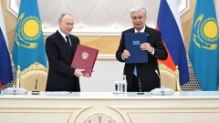 Токаев и Путин подписали заявление об углублении стратегического партнёрства