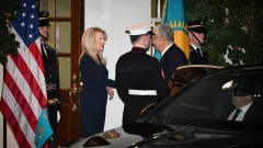 Токаев прибыл в Белый дом для встречи с Трампом