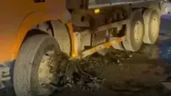 Водителя грузовика задержали после смертельного наезда на мотоциклиста в Актобе