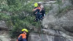 Семья с шестью детьми не смогла спуститься с горы в Бурабае