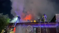 Детский сад и сауна загорелись в Астане