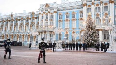 Петергоф, Янтарную комнату и Павловский дворец посетил Токаев в Санкт-Петербурге