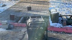 В Костанае тротуары ремонтируют в мороз и снег