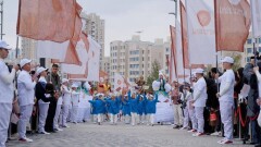 Парад регионов прошёл в Астане перед Всемирными играми кочевников