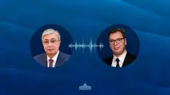 Глава государства получил поздравление от президента Сербии