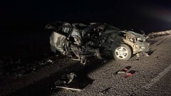 Двое детей и двое взрослых погибли в ДТП на трассе в Костанайской области
