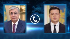 Токаев поговорил с Зеленским