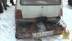 В Алматы пенсионер ради шутки разъезжал на машине, работающей "на дровах"