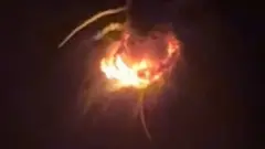 Китайская ракета взорвалась через полторы минуты после старта