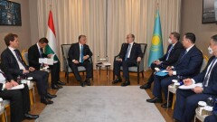Президент Казахстана встретился с премьером Венгрии Виктором Орбаном
