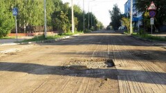 Глава СКО Айдарбек Сапаров сделал замечание акиму Петропавловска за разрушенные дороги