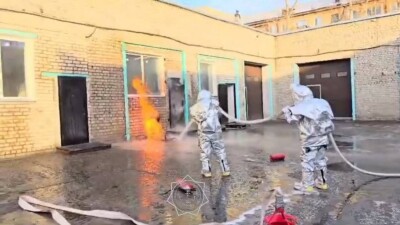 Эвакуировали 850 человек: загорание газа в газгольдере тушили пять часов в Павлодаре