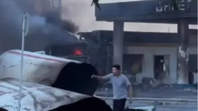 Взрыв на автозаправке произошёл в Кульсары, есть погибшие и пострадавшие